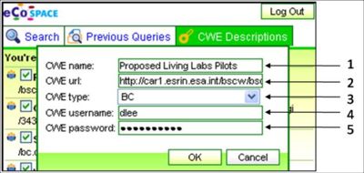 Figure 8: SIOC Xplore Widget Add/Edit CWE Description